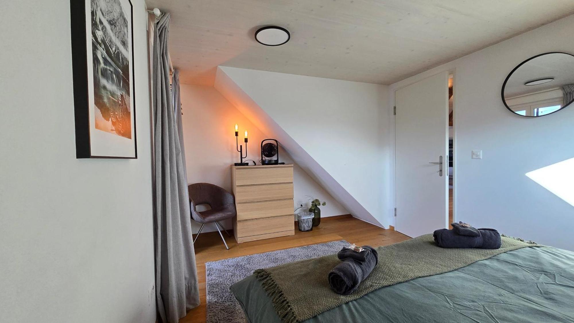 Niesen Loft Apartment Spiez Exterior photo
