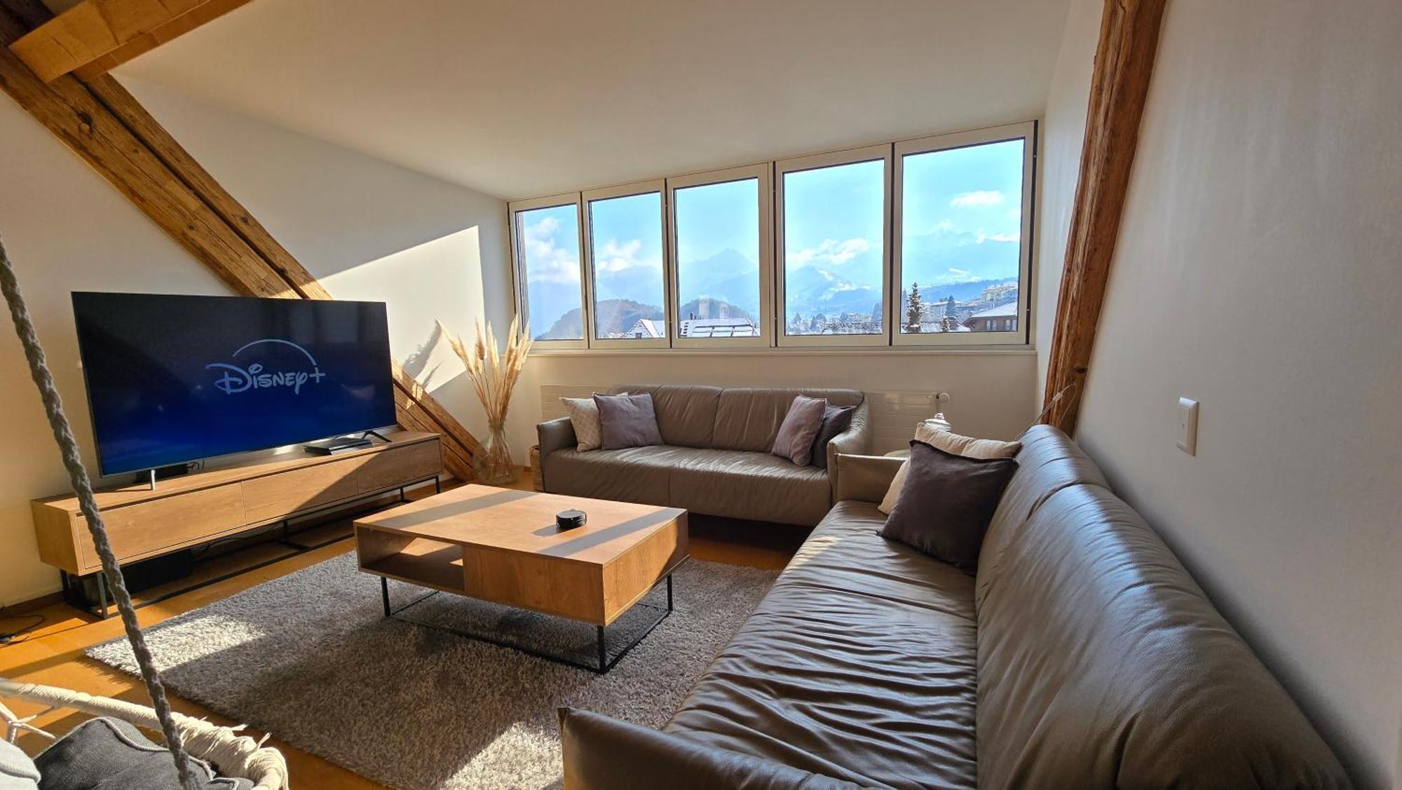 Niesen Loft Apartment Spiez Exterior photo